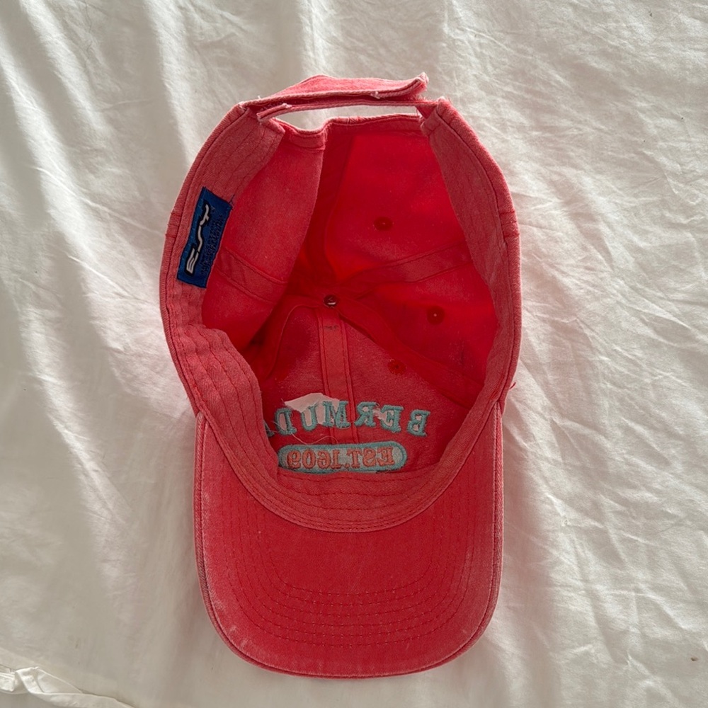 Red Bermuda Cap - Picture 2 of 3